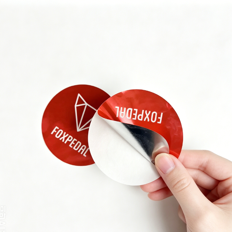 Silver Foil Stickers