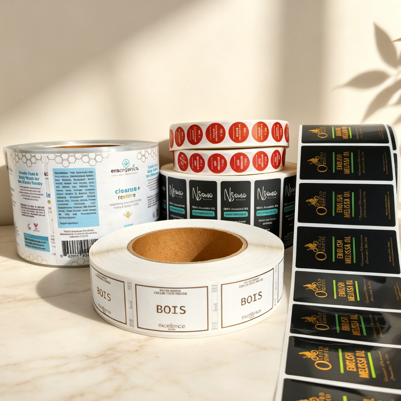 cosmetic label printing