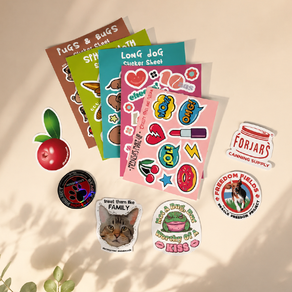 die cut stickers for cheap