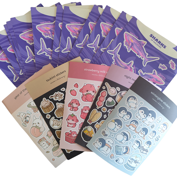 Custom kiss cut stickers