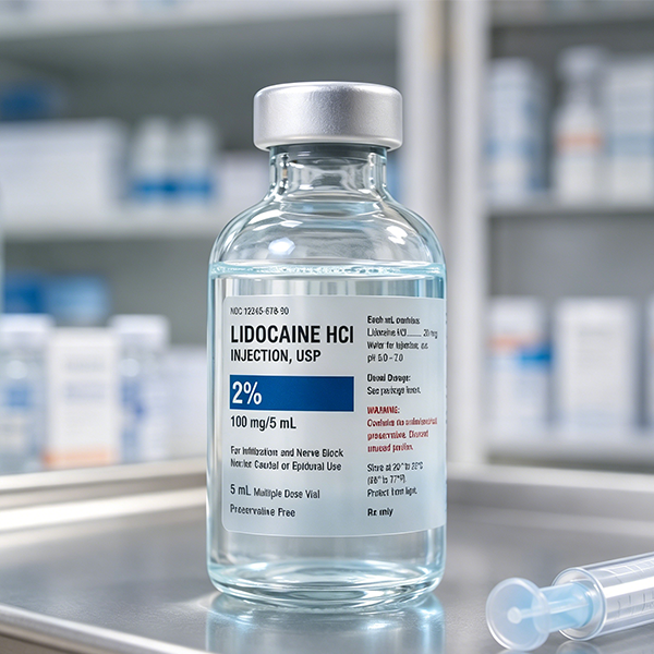 Clear Bopp medical Label