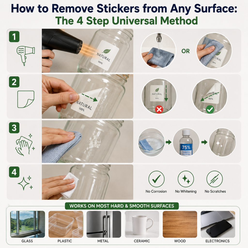 how to Remove Stickers