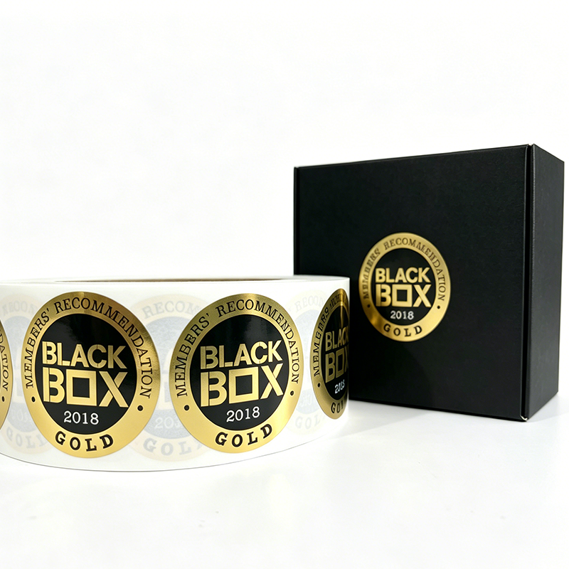 PET Round Stickers on Rolls