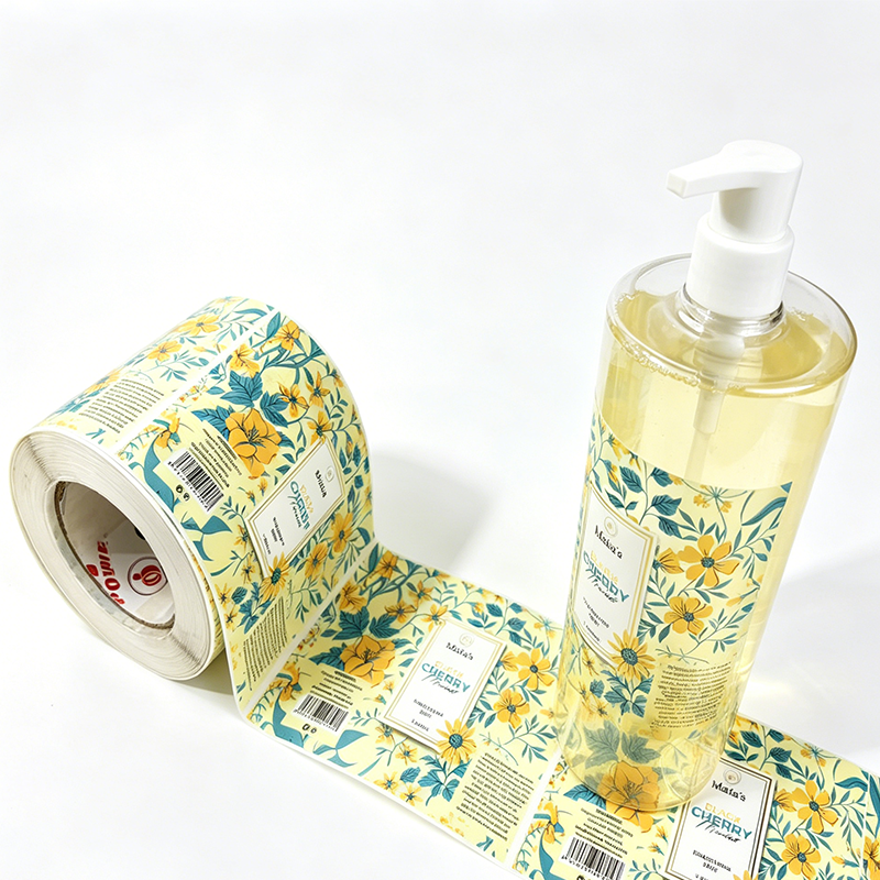 label shampoo products