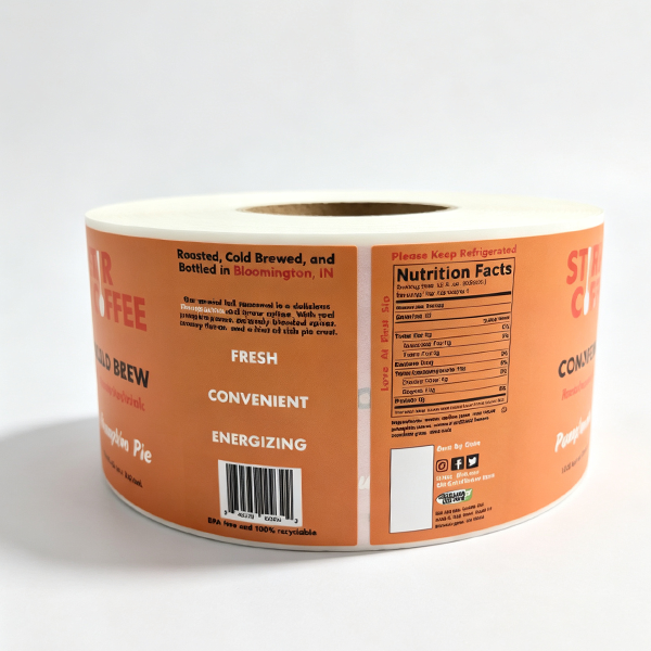 HD Printed Nutrition Facts Labels
