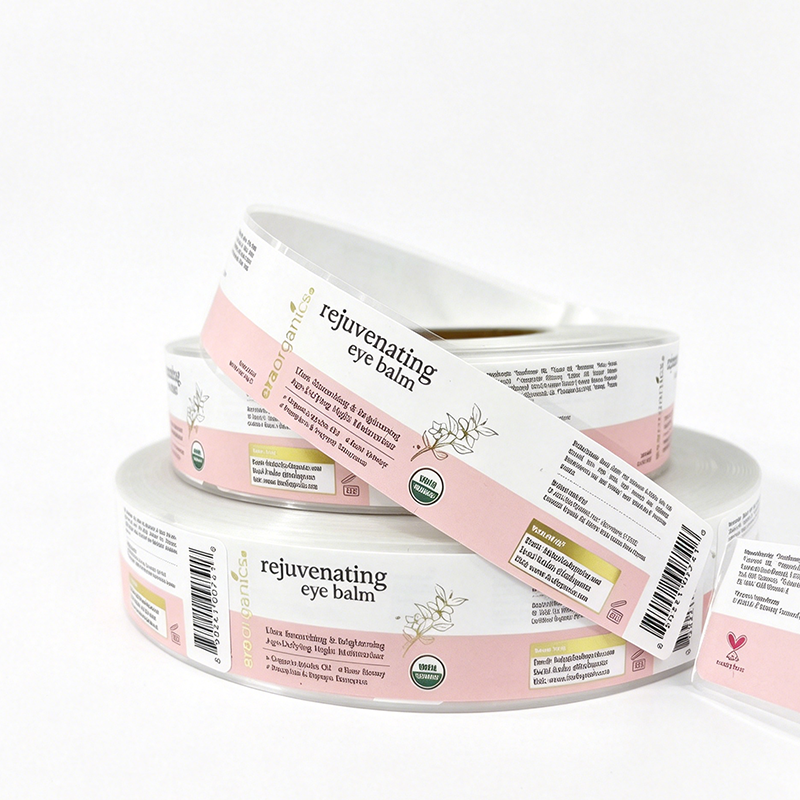 cosmetic container labels