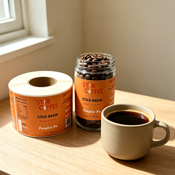 custom coffee label