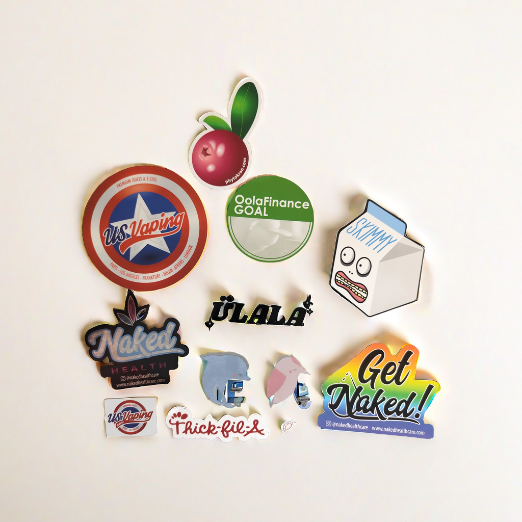 custom die cut stickers