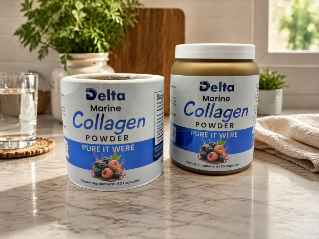 custom nutritional supplement label