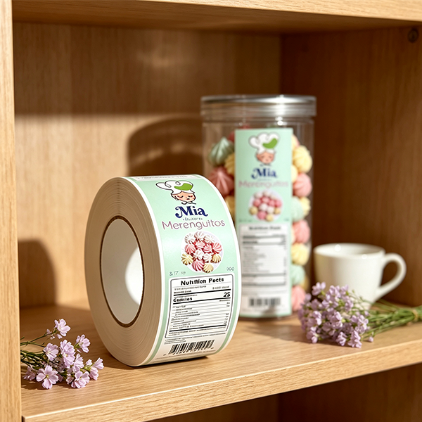 custom snacks label printing