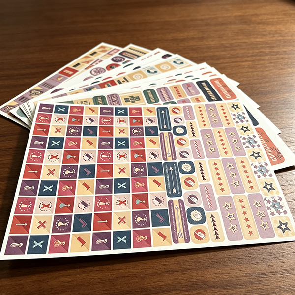 custom stickers sheet
