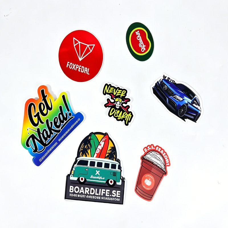 custom die cut stickers