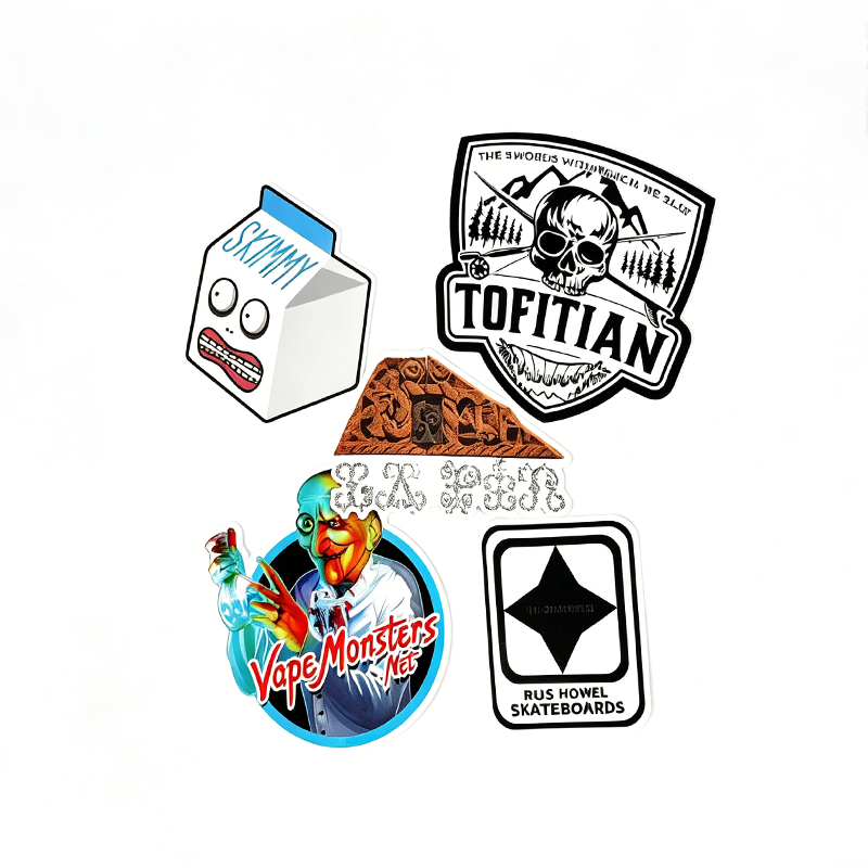 custom die cut stickers