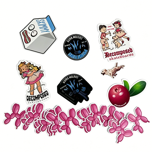Die cut sticker