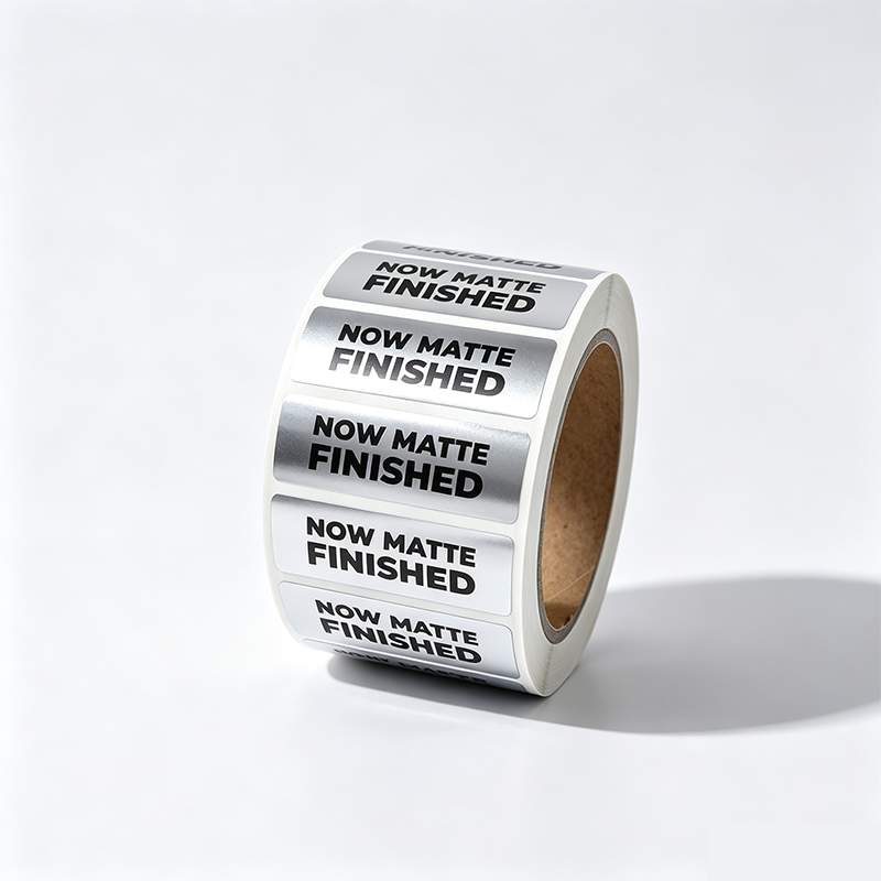 Gloss Silver PET Labels