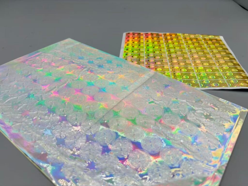 Laser anti-counterfeiting label