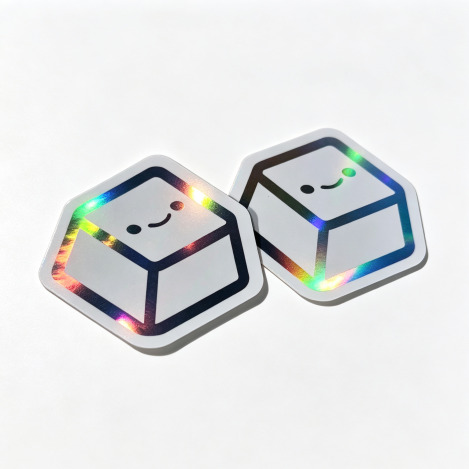 transparent cosmetic label