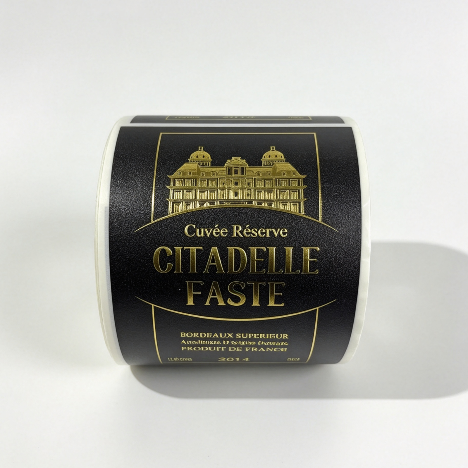 Hot Stamping wine bottle label sticker