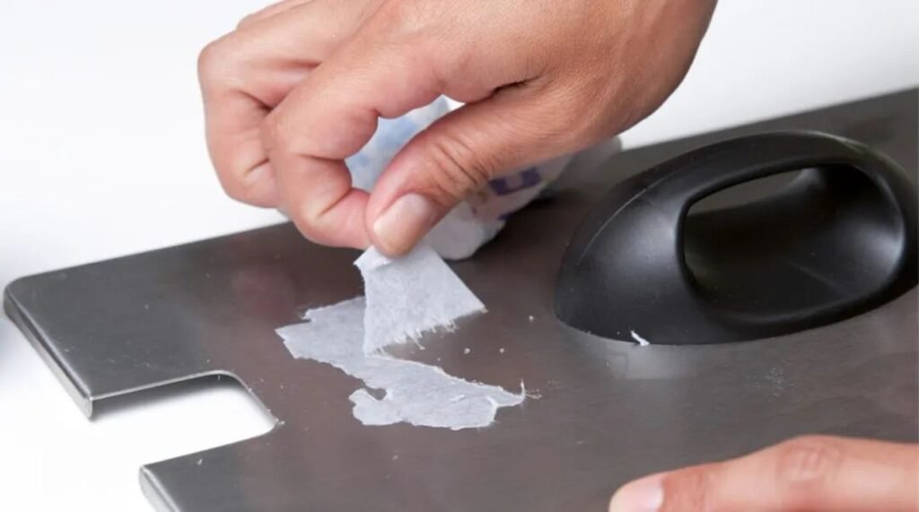 how to get sticker residue off