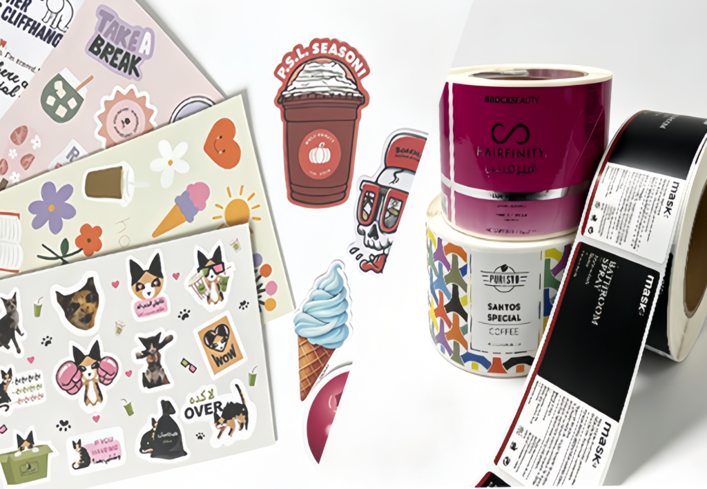stickers vs labels