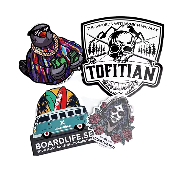 what is a die cut sticker