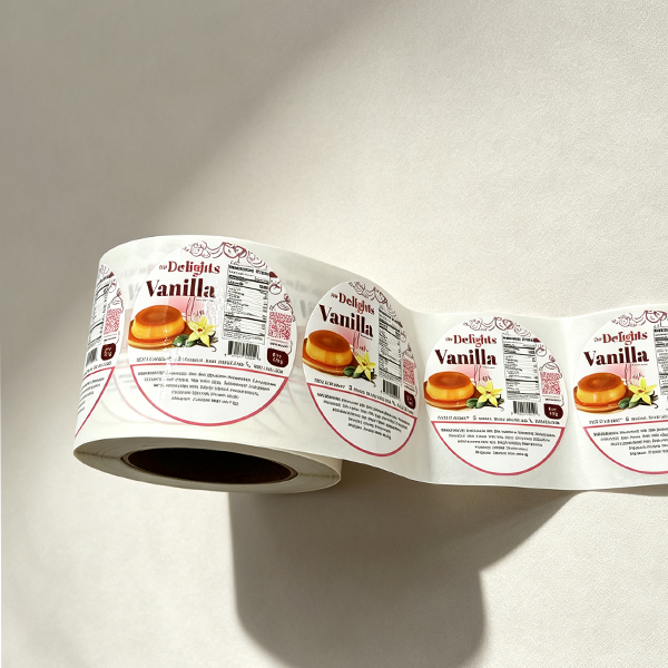 Glossy Laminated label