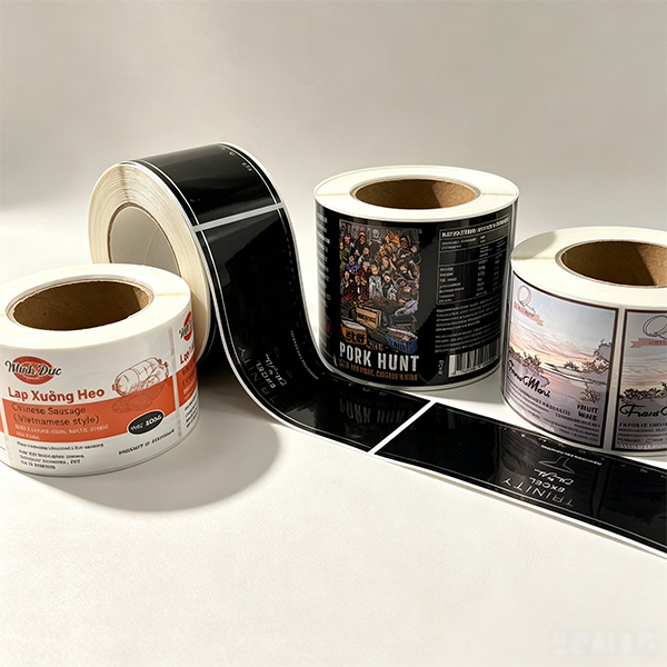 Glossy label