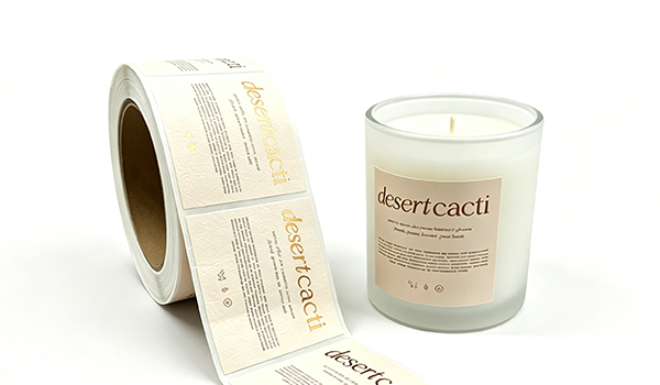 candle label