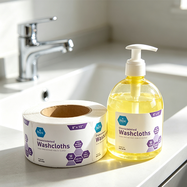 cutstom hand soap label