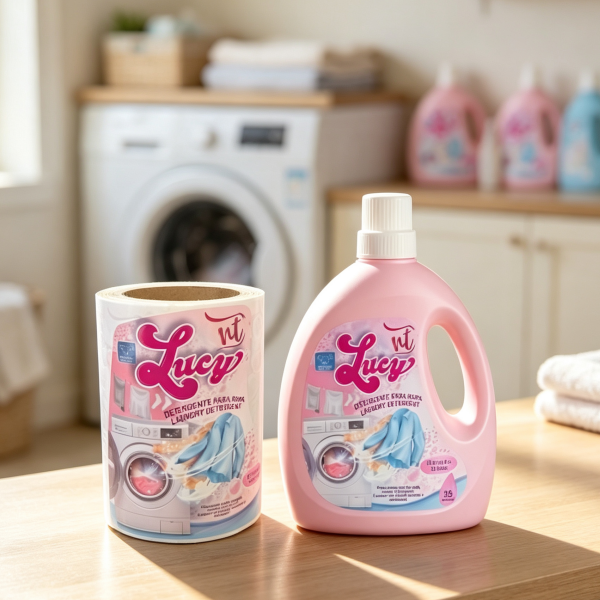 cusotm laundry detergent labels