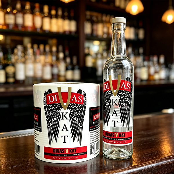 custom spirits label
