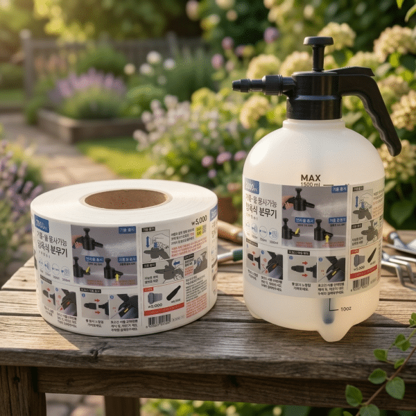 custom spray bottle labels