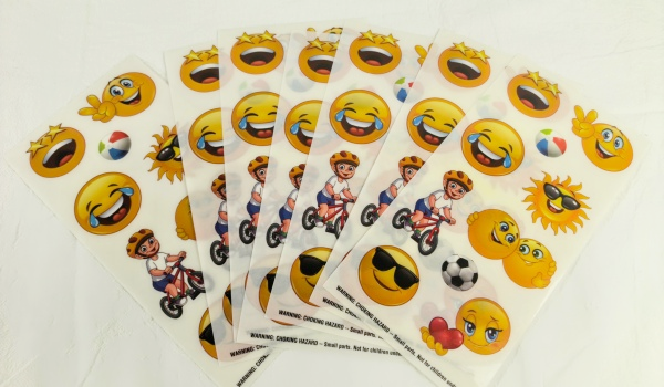 Custom emoji stickers