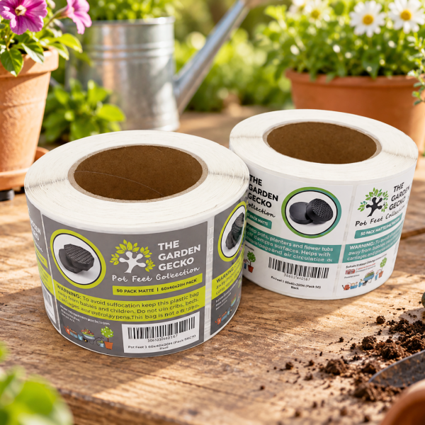 Custom Packaging label for Products in Daily using