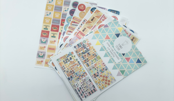 Custom Planner Sticker Sheets