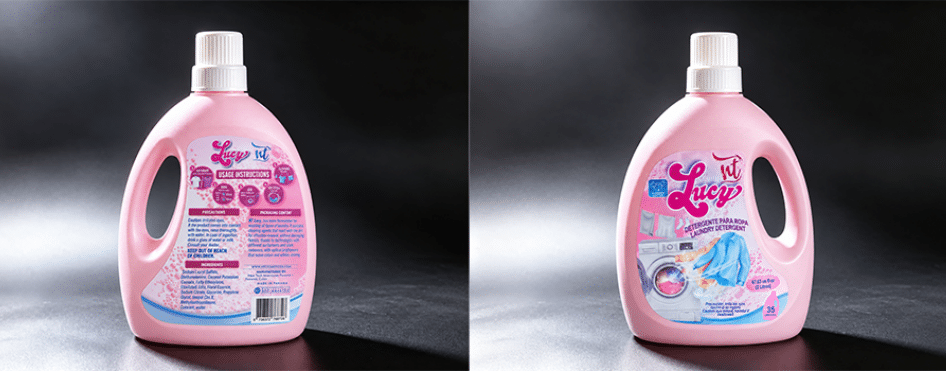 Front-and-back Labels