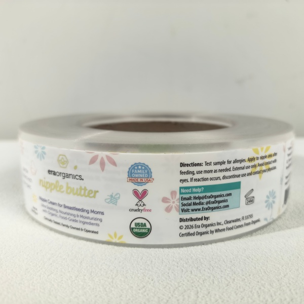 readable small cosmetic lables